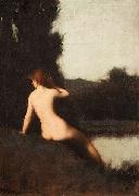 Jean-Jacques Henner A Bather Spain oil painting artist